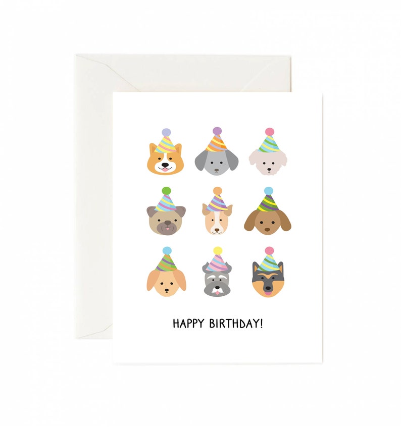 birthday card,birthday card for dog lover,dog lover card,happy birthday card set,dog birthday card,puppy birthday card,birthday card pack imagem 1