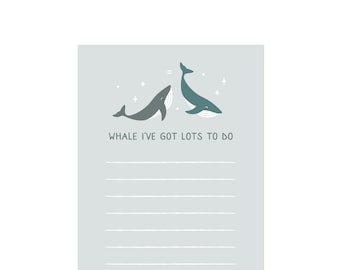 whale notepad,whale notebook,whale gift for men,whale memo pad,orca notepad,shark notepad,shark notebook,funny notepads,cute notepad,whale