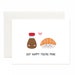 anniversary card,funny anniversary card for husband,sushi card,food pun cards,i love you card,love you card funny,happy anniversary card 