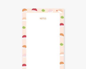 sushi notepad,funny sushi,sushi lover gift,sushi notebook,cute sushi gifts,food lover gift,foodie gifts for women,soy much,cute sushi gifts