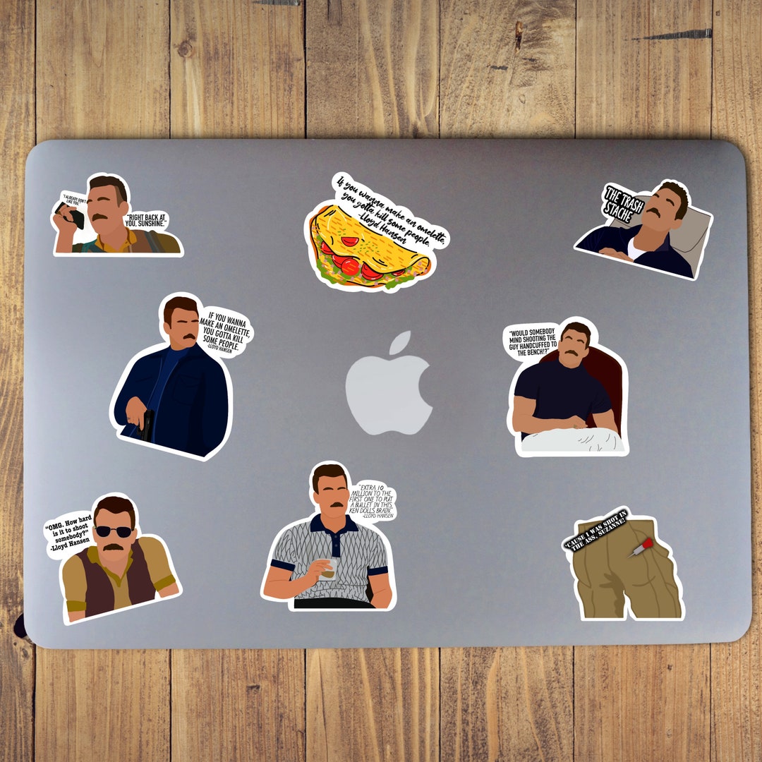 The Gray Man Waterproof Fan Art Stickers Lloyd Hansen - Etsy