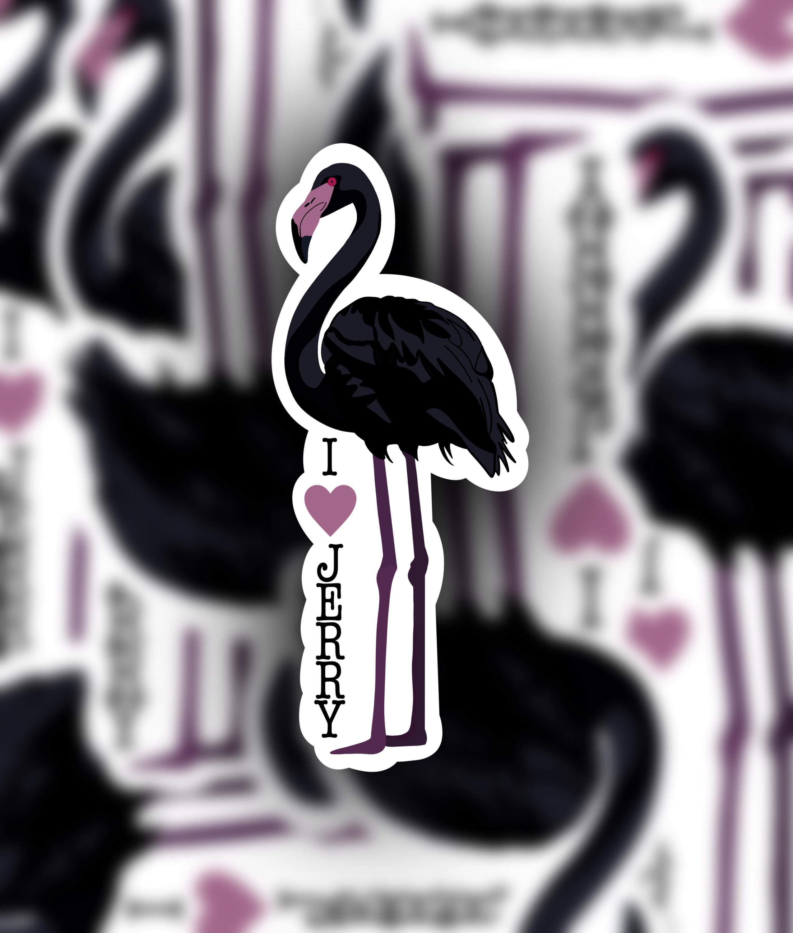 Sleep Token Heart Sticker - Waterproof Vinyl Decals For Water Bottles & Laptops