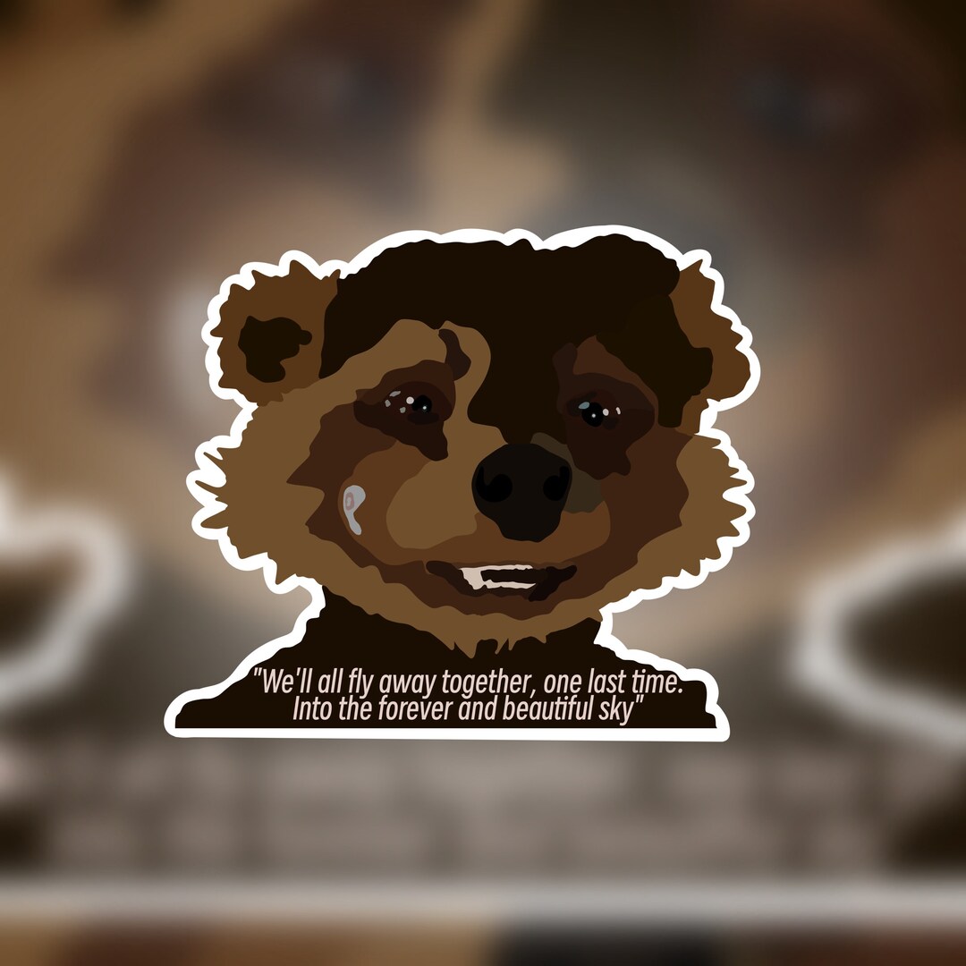Gotg Sticker Rocket Sticker GOTG Rocket Quote Guardians of the Galaxy - Etsy