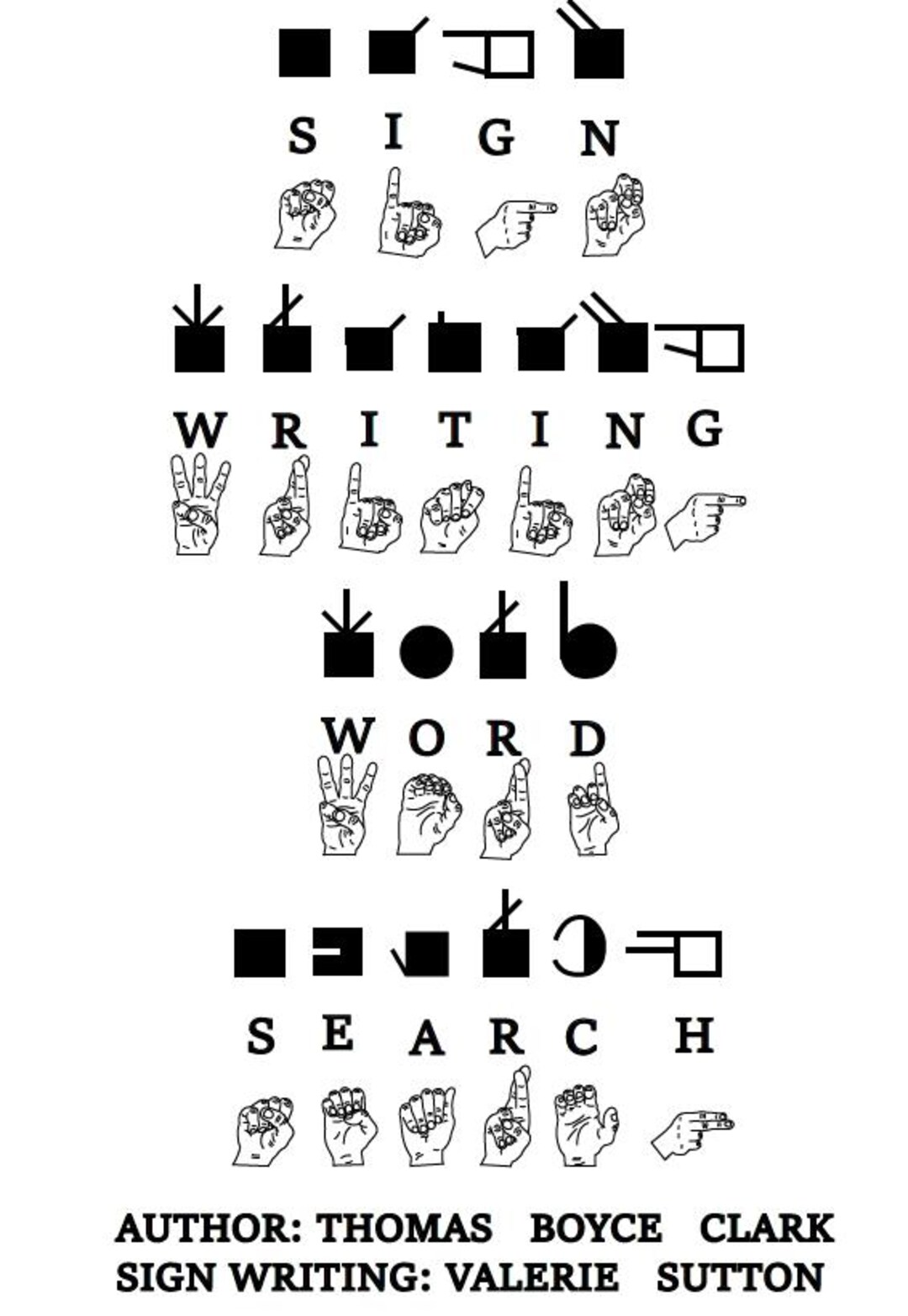Signwriting Asl Digital ASL Word Search - Signwriting - Etsy