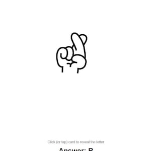 sign language flash cards digital and printable ASL sign language alphabet works on the phone, tablet, computer