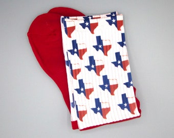 Texas Socks - Lone Star State - Texas Flag