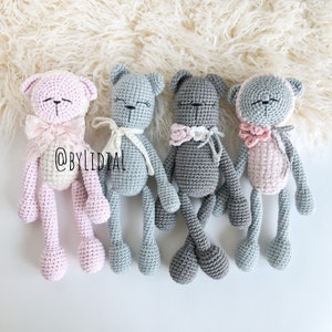 Häkelbär Lamm Schaf Kuscheltier Spielzeug Baby Shower Geschenk Idee Neugeborenen Foto Requisite Kleinkind Kleinkind Handgemacht