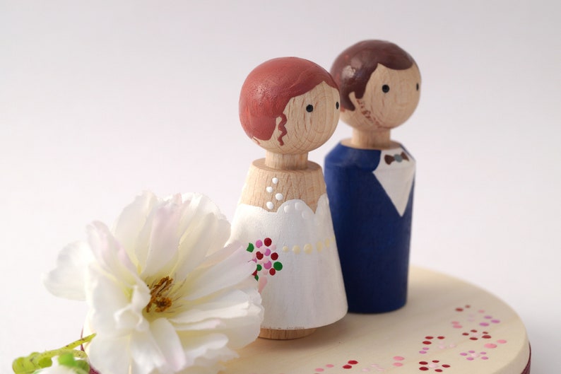 DIY kit cake topper made of wood to design yourself image 10