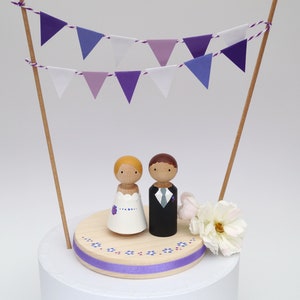 DIY kit cake topper made of wood to design yourself image 6