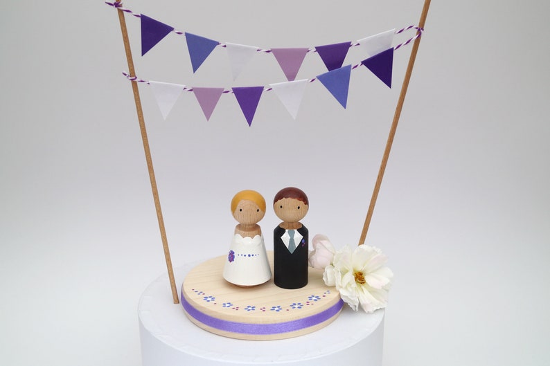 DIY kit cake topper made of wood to design yourself image 6