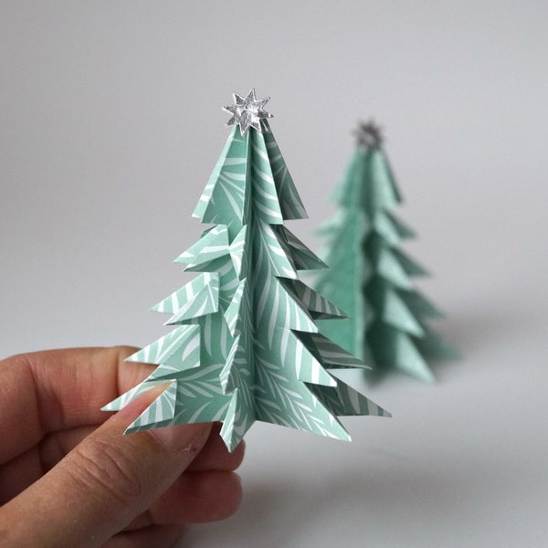 DIY-Kit: Origami Tannenbaum