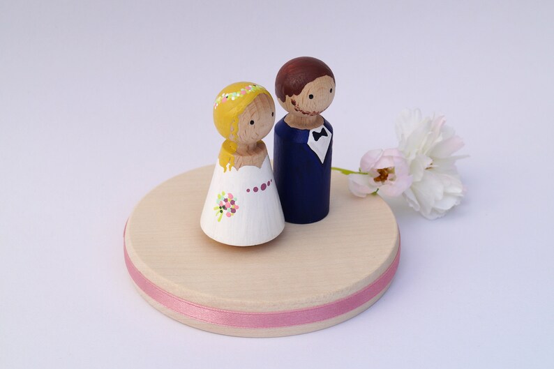 DIY kit cake topper made of wood to design yourself image 5