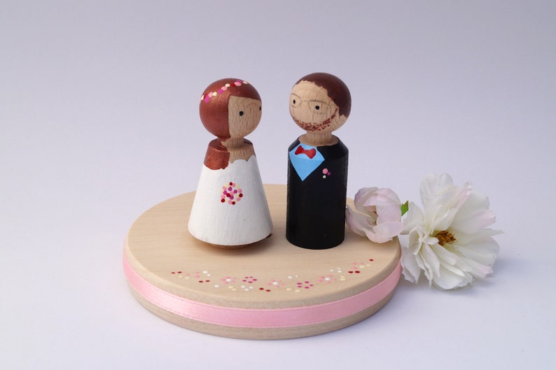 DIY kit cake topper made of wood to design yourself image 7