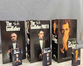 The Godfather Mini VHS Fridge Magnets
