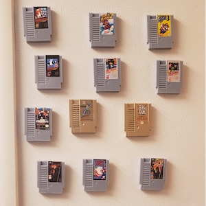 Mini NES Cartridge Fridge Magnets