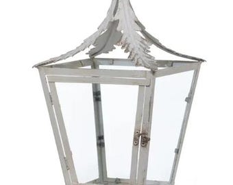 Vintage Iron Garden Lantern - Small