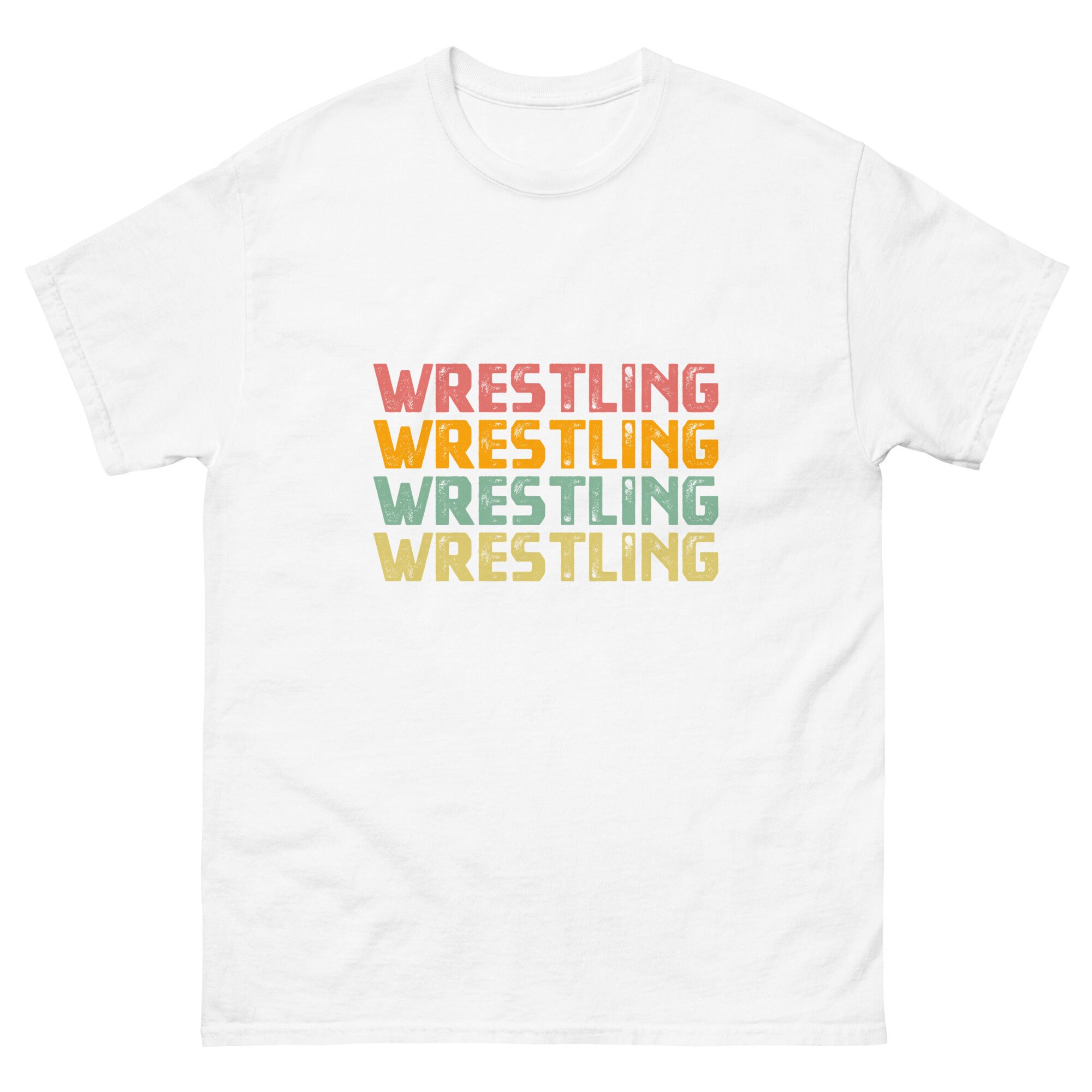 Retro Wrestling T Shirt, Wrestling Shirt, Wrestling Coach Gift, Wrestling Team Coach, Gift, V