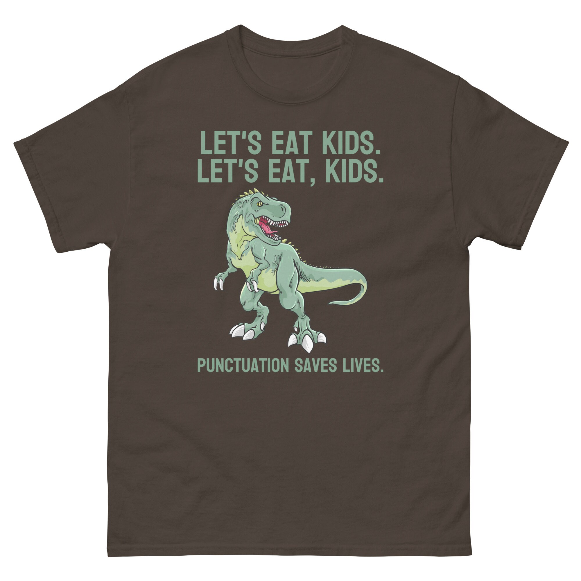 Lets Eat Kids. Let's Eat Kids. Funny Punctuation Saves - Etsy