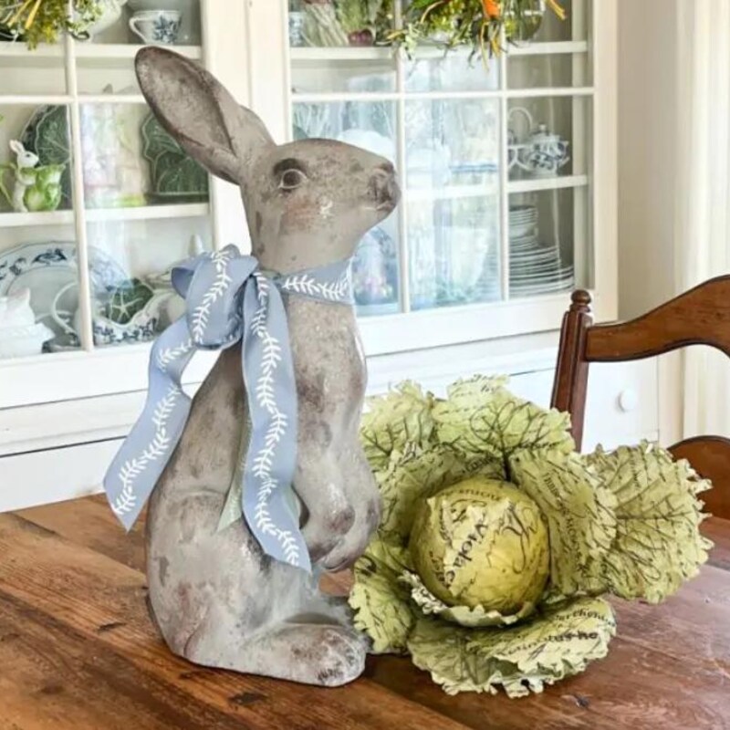Easter Bunny Outdoor Statue - Etsy