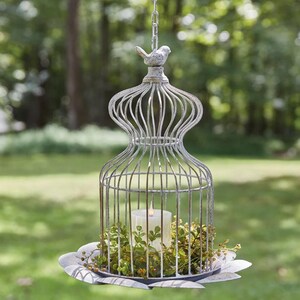 Vintage Hanging Decorative Birdcage