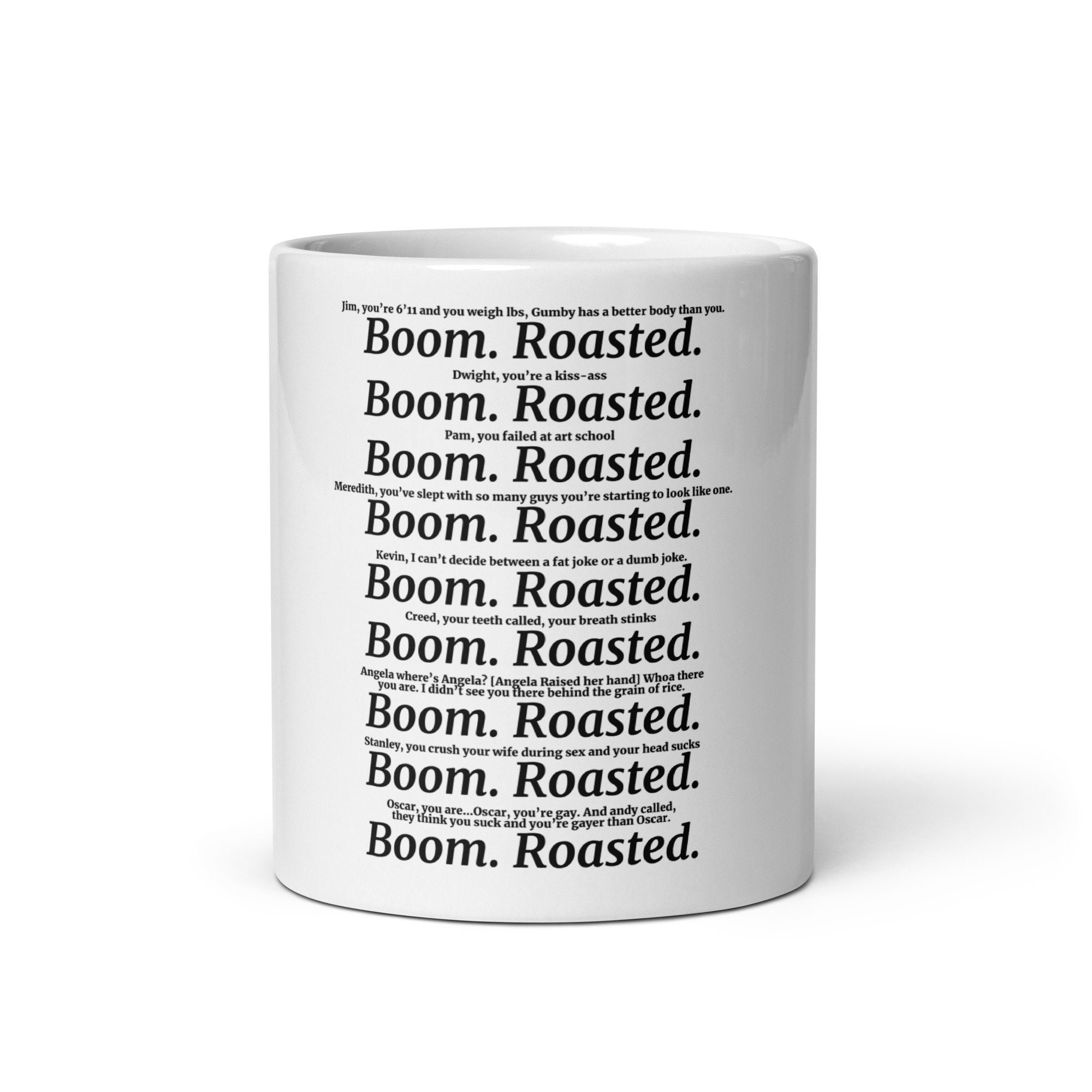 Buy The Office BLACK Coffee MUG Boom Roasted – Posh The Studio