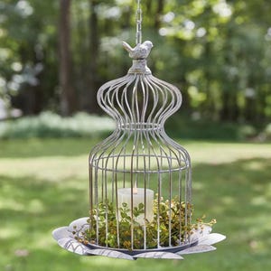 Vintage Hanging Decorative Birdcage