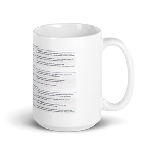 Git Cheat Sheet, Developer, Programming, Gitlab, Github, Program Cheat sheet, Programmer Mug, Software Engineer, Coding Mug, Git Coffee Mug