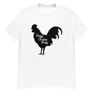 Crazy Chicken Lady Shirt, Chicken Shirt, Farm Shirt, Chicken Lover Shirt, Women&#39;s Chicken Shirt, Farm Lady Shirt, Country Girl TShirt