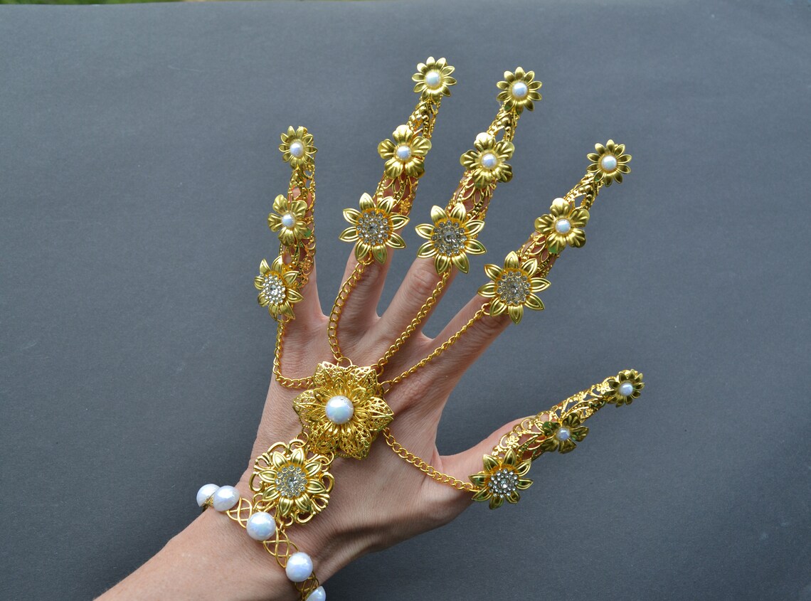 Metal Glove Nail Claws Finger Claw Gloves Claw Ring Etsy