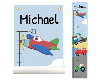 Airplane Growth Chart Etsy