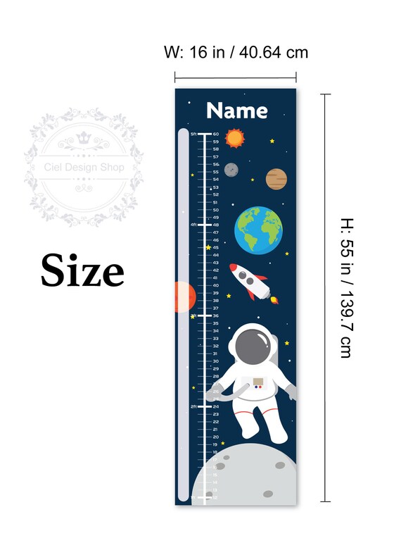 5 Foot Height Chart