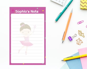 Personalized Kids Notepad | Customized Kids Notepad | Kids Note Pad | Kids Gift | Kids Idea pad | Personalized Stationery