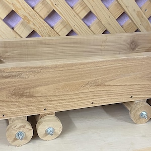 Train Planter, Train Enthusiast, Train Collector, Box Car, Wood, Planter