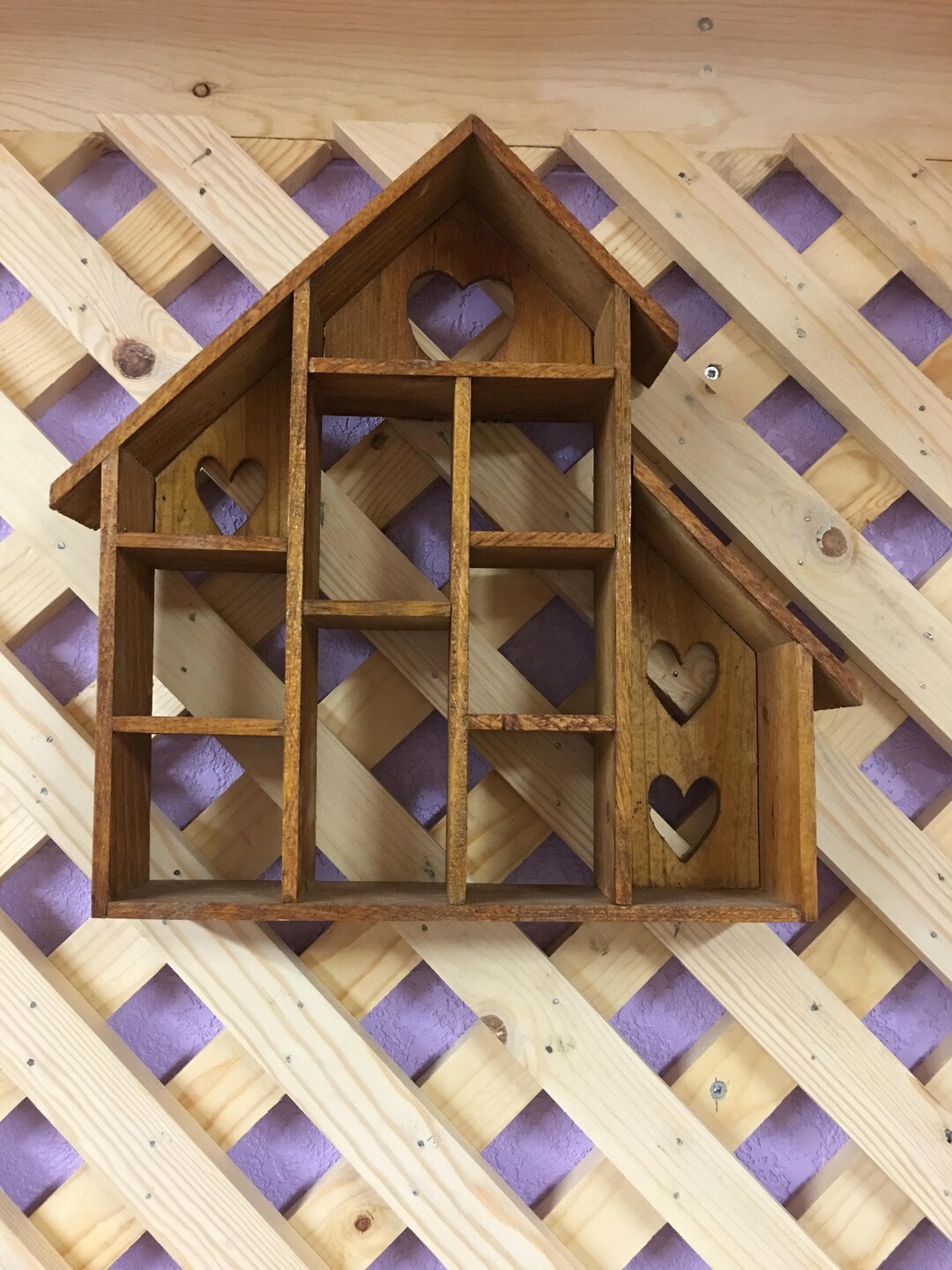 Shadow Box, House, Shadow Box House, Collectibles, Farm House