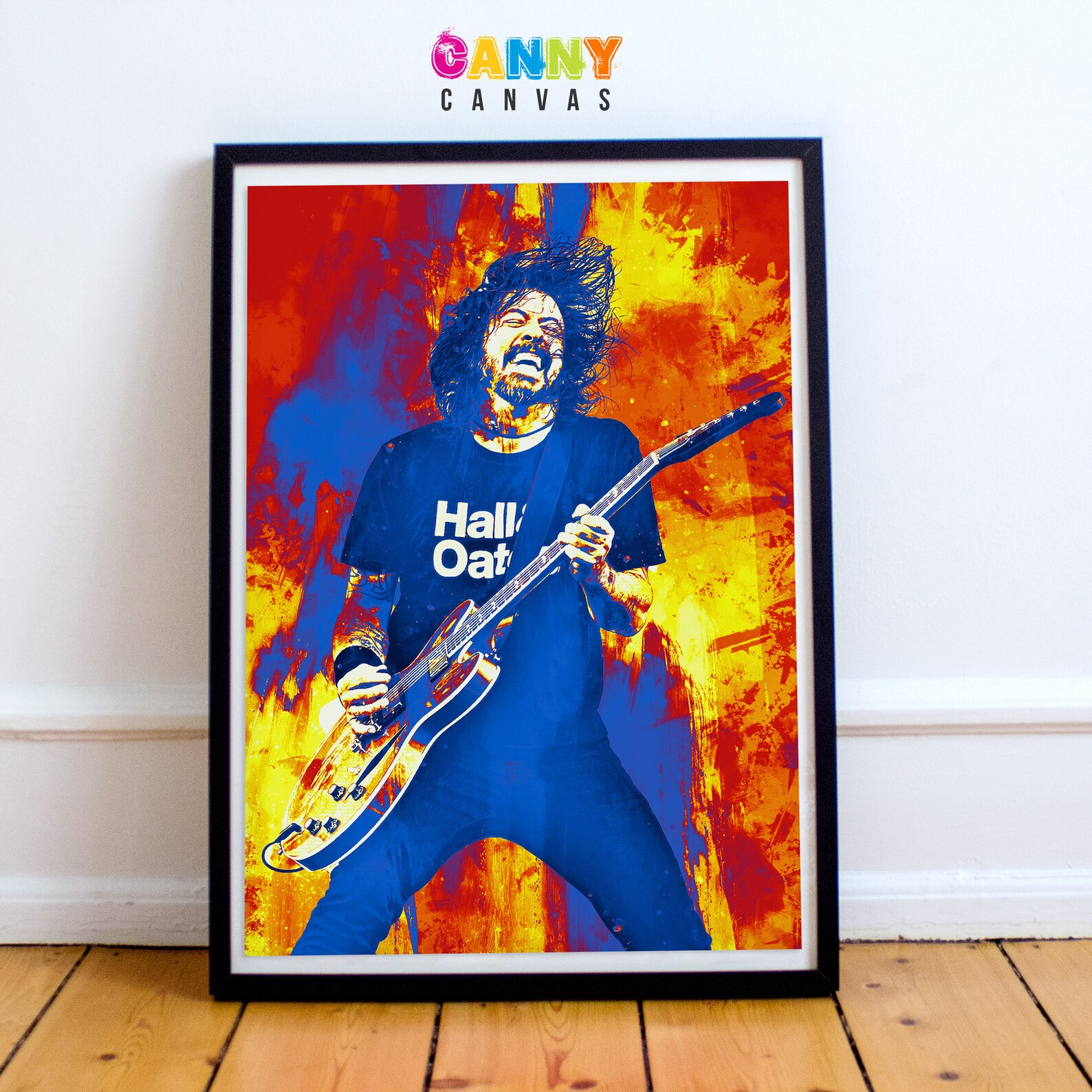 Foo Fighters Canvas and Print Etsy