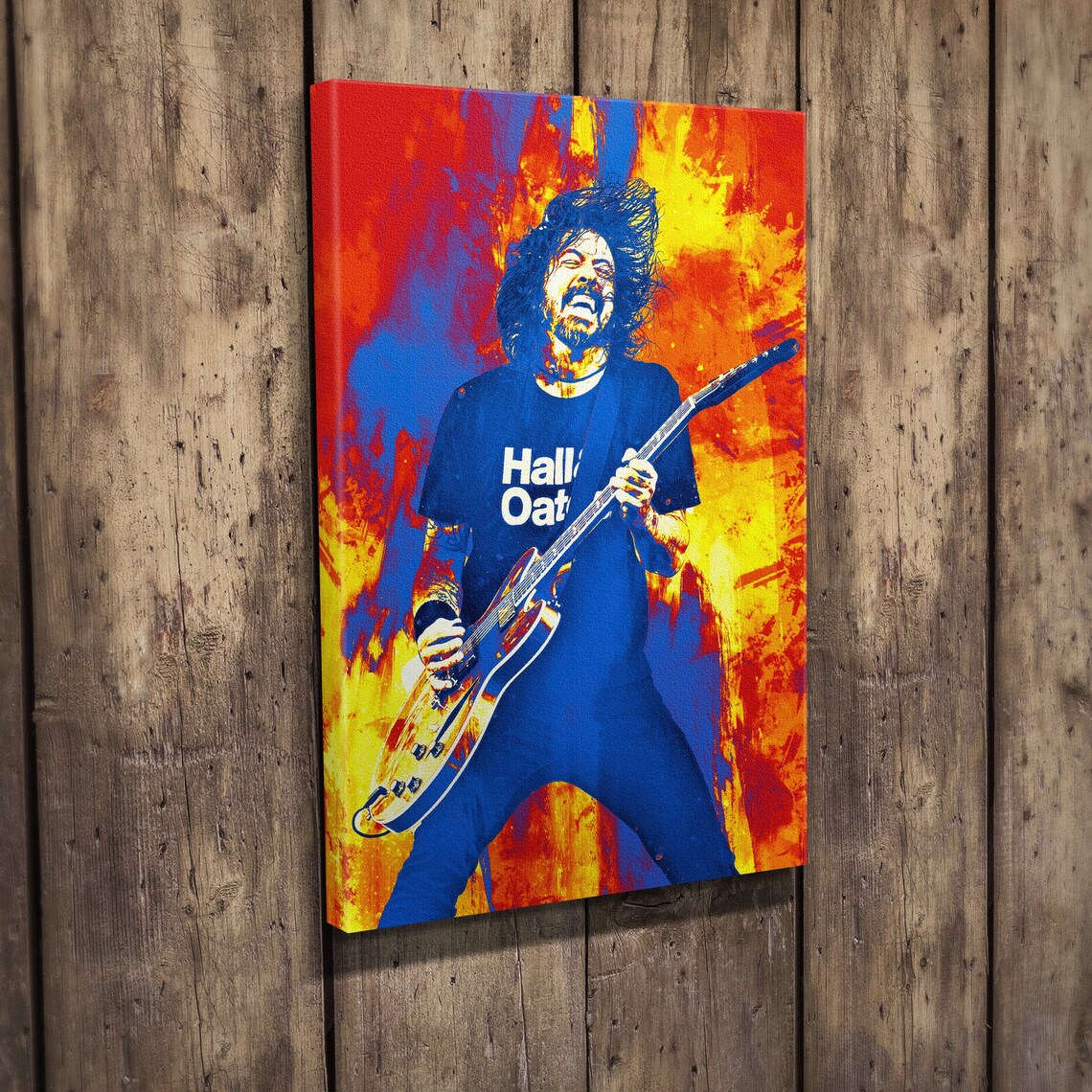 Foo Fighters Canvas and Print Etsy