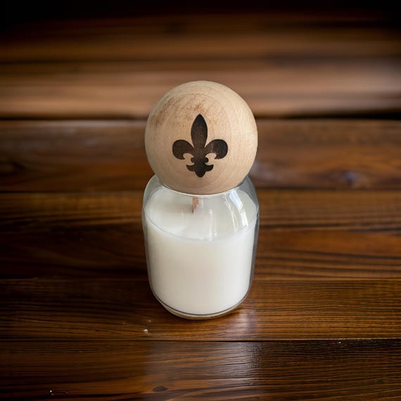 Fleur De Lis Candle