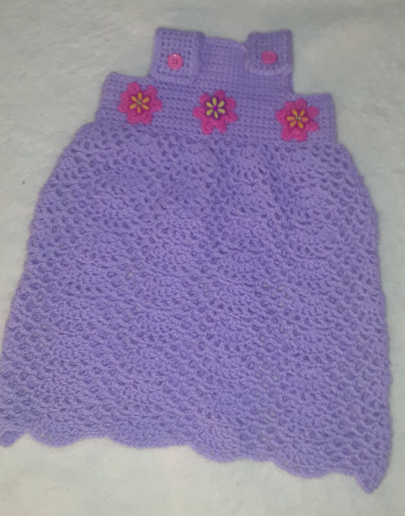 Crochet Sundress and Panties 3T Handmade Sundress and Panties Girl Easter Photo Prop Girl Easter Sundress 3T Toddler Clothing Girl