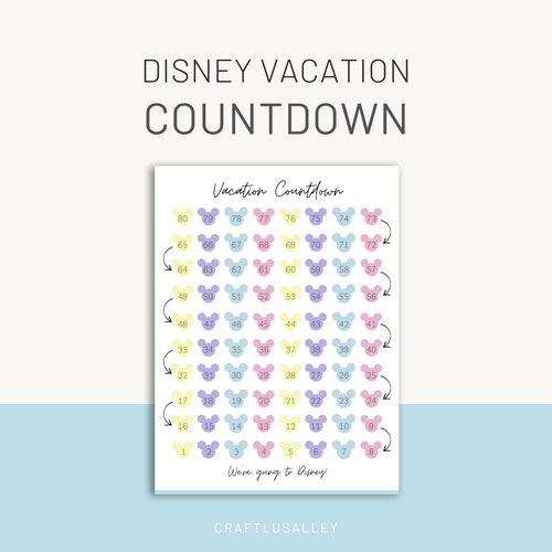 Printable WDW Vacation Itinerary Overview &amp; Hourly Theme - Etsy