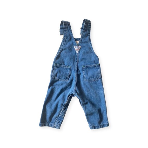 24 Months VINTAGE 80's OshKosh Overalls // Retro … - image 2