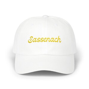 Sassenach Dad Cap, Embroidered Baseball Hat with Adjustable Strap