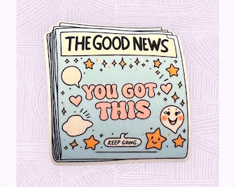 Motivational 'You Got This' Sticker: Waterproof Laptop Decal