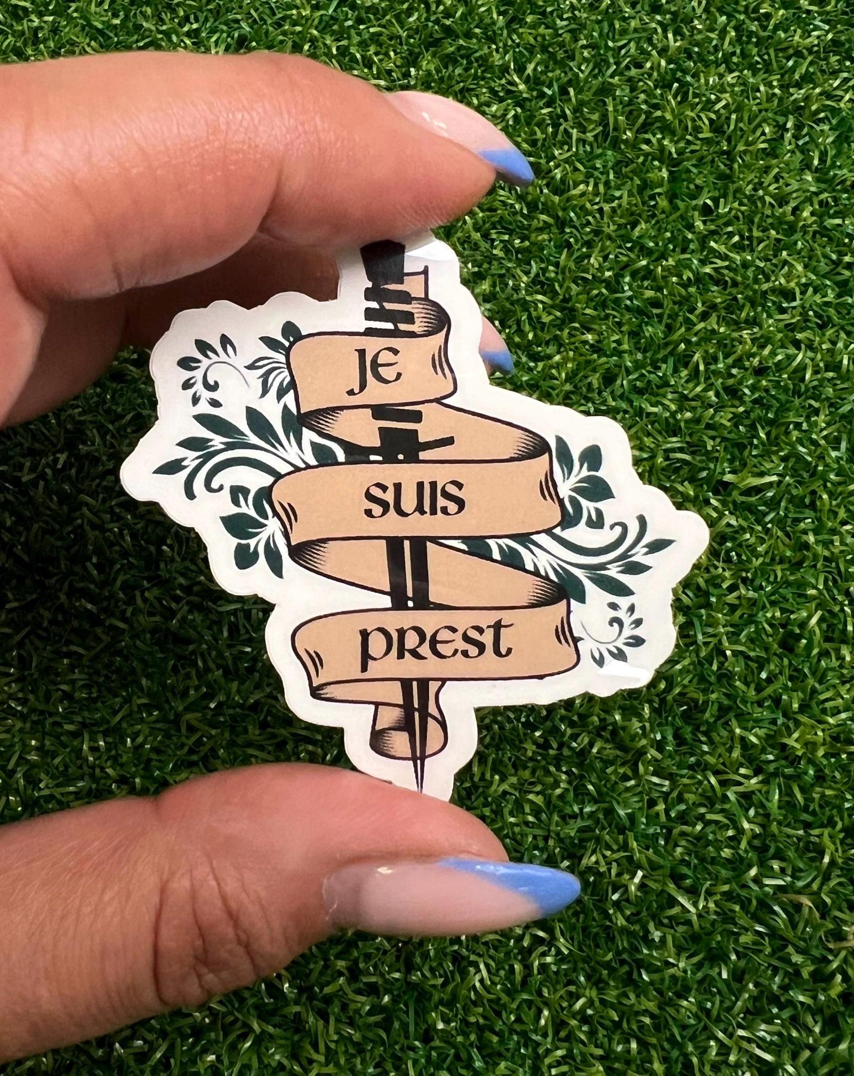 Je Suis Prest Sticker Outlander Inspired, Jamie Fraser Fan Art