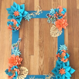 Safari Baby Shower Selfie Frame - Safari Baby Shower - Safari - Baby Shower - Baby Shower Selfie Frame - Selfie Frame - Baby Shower