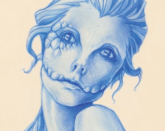 Lizard Art Print