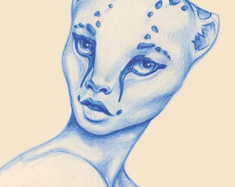 Cheetah Art Print