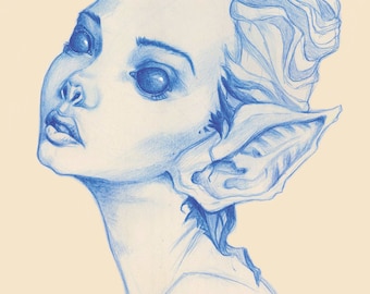 Fruit Bat Art Print