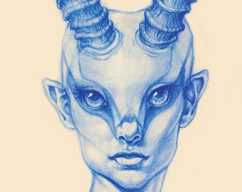 Gazelle Art Print