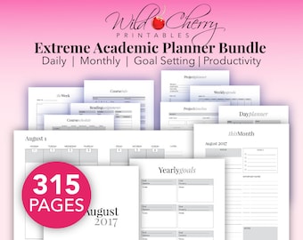 sweet planner printables for your busy by wildcherryprintables