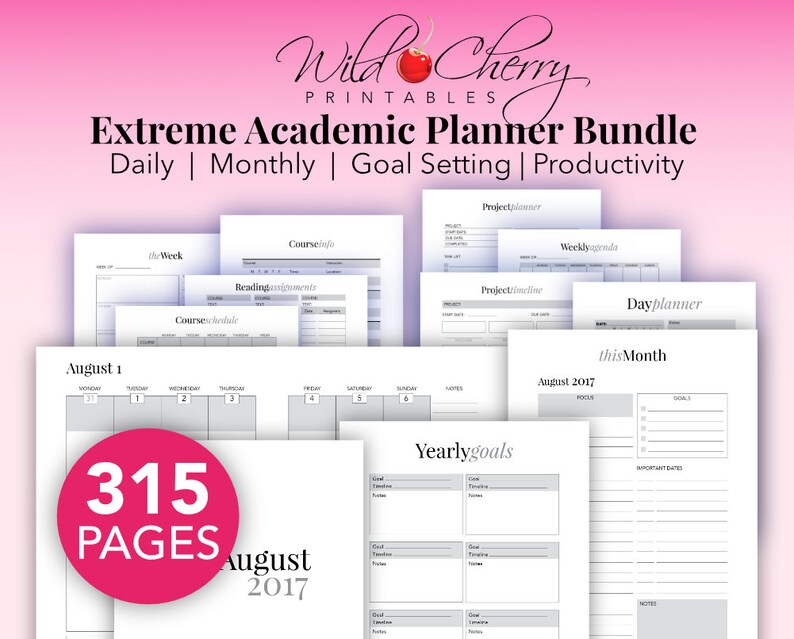 University student Planner Printable, University University student Planner 2017-2018, Instructional Planner, Higher education Routine, Venture Planner, A4 A5 Letter, Assignment photo regarding Printable College Student Planner known as University student Planner Printable, Faculty College student Planner 2017-2018, Educational Planner, Higher education Routine, Undertaking Planner, A4 A5 Letter, Assignment